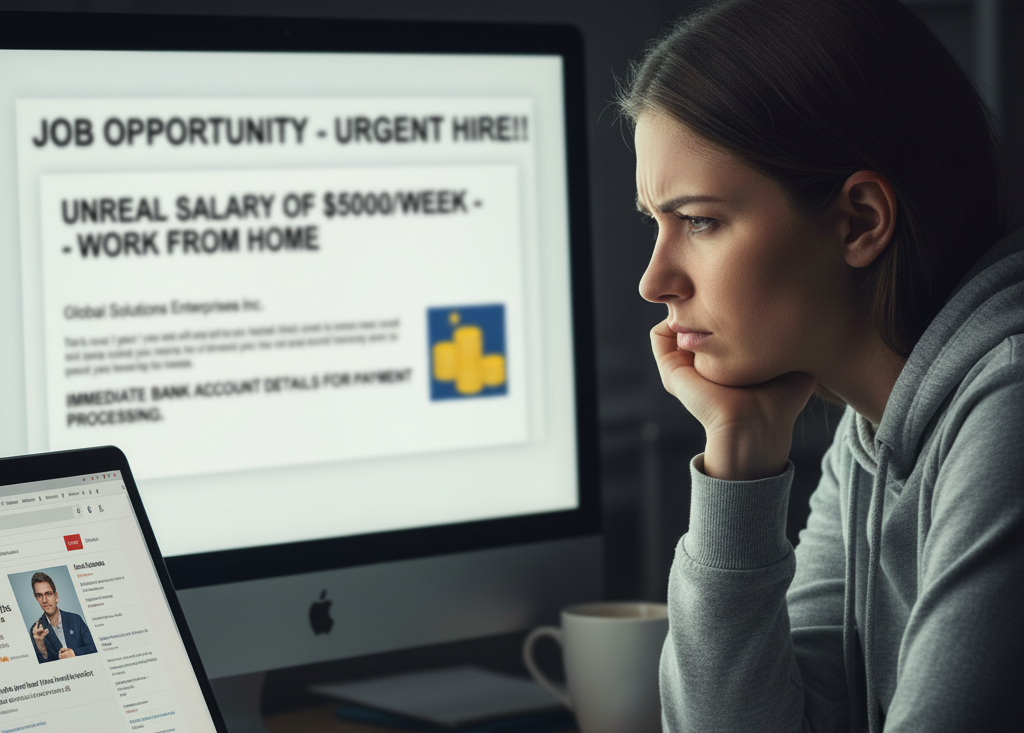 How to Tell When a Job Offer Is a Scam
