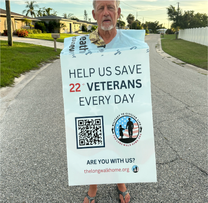 Supporting Ron Zaleski's Walk Across America for Veteran Awareness