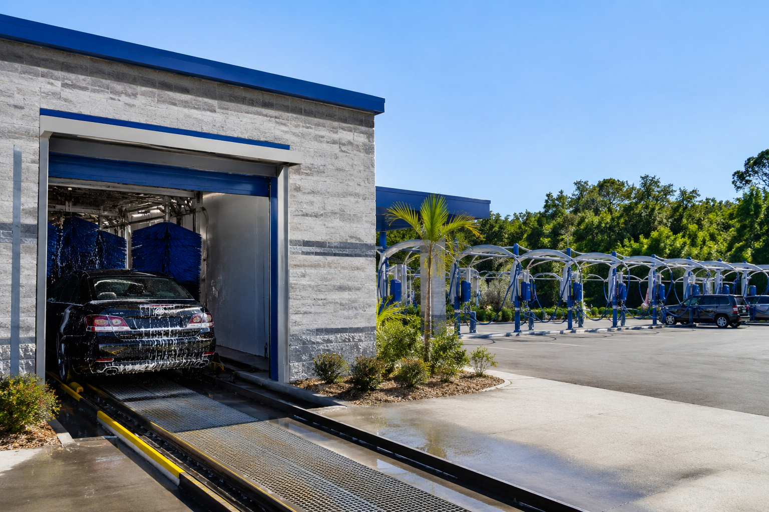 Get a Free Car Wash at Blu Palm Car Wash